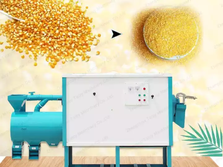 Máquina para hacer sémola de maíz