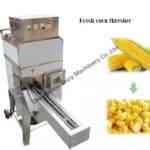 Fresh corn thresher