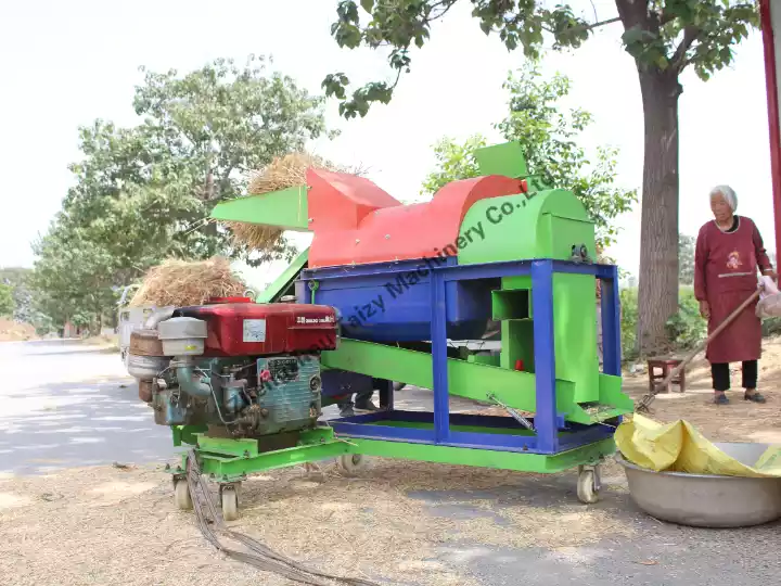 trilladora de granos