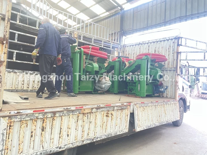 exported corn threshing machine